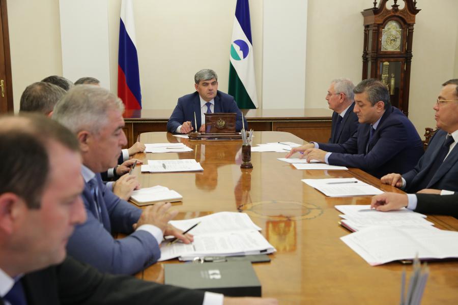 Глава КБР Казбек Коков провел совещание с членами Правительства КБР