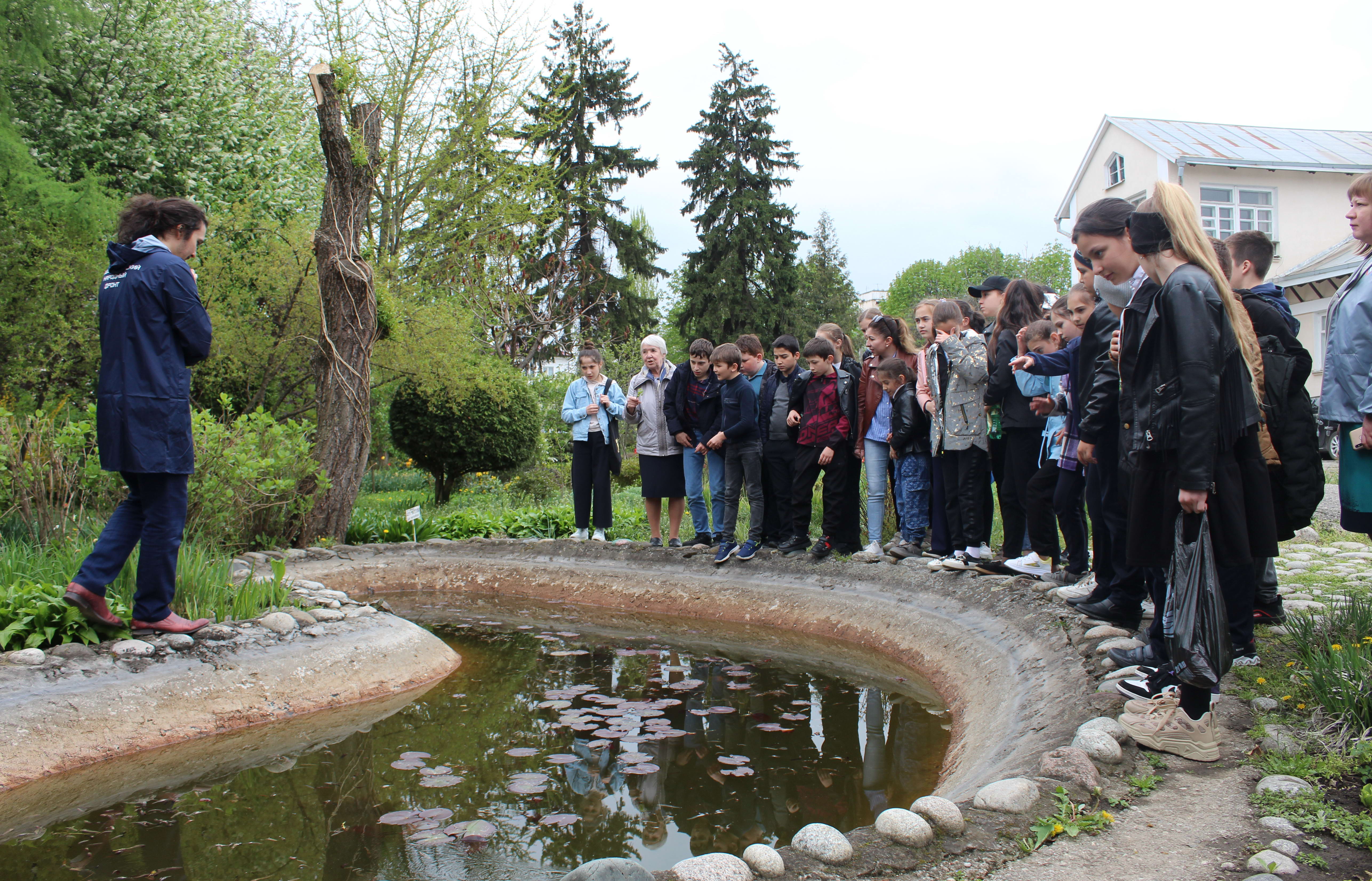В Кабардино-Балкарии организовали экскурсию для школьников в эколого-биологический центр