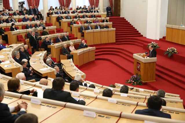 Казбек Коков обратился с Посланием к Парламенту Кабардино-Балкарской Республики