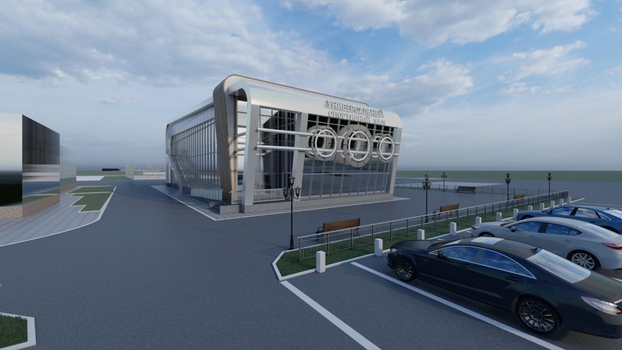 В Шалушке начато строительство универсального спортивного зала