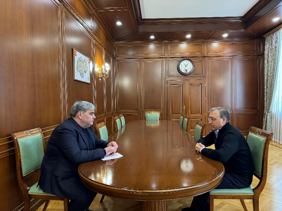 Казбек Коков провел рабочую встречу с Председателем Правительства республики Алием Мусуковым