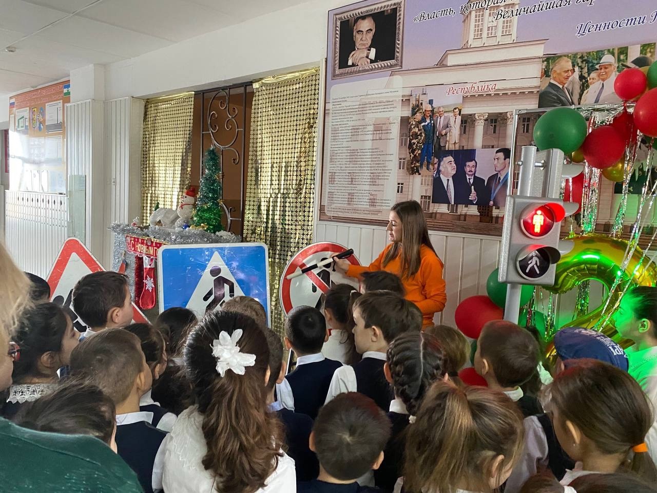 В Баксане провели урок первой помощи и безопасности дорожного движения