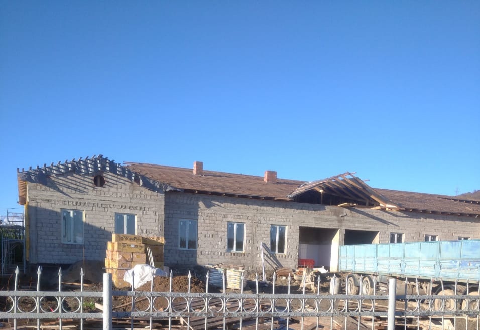 В Аушигере строят амбулаторию