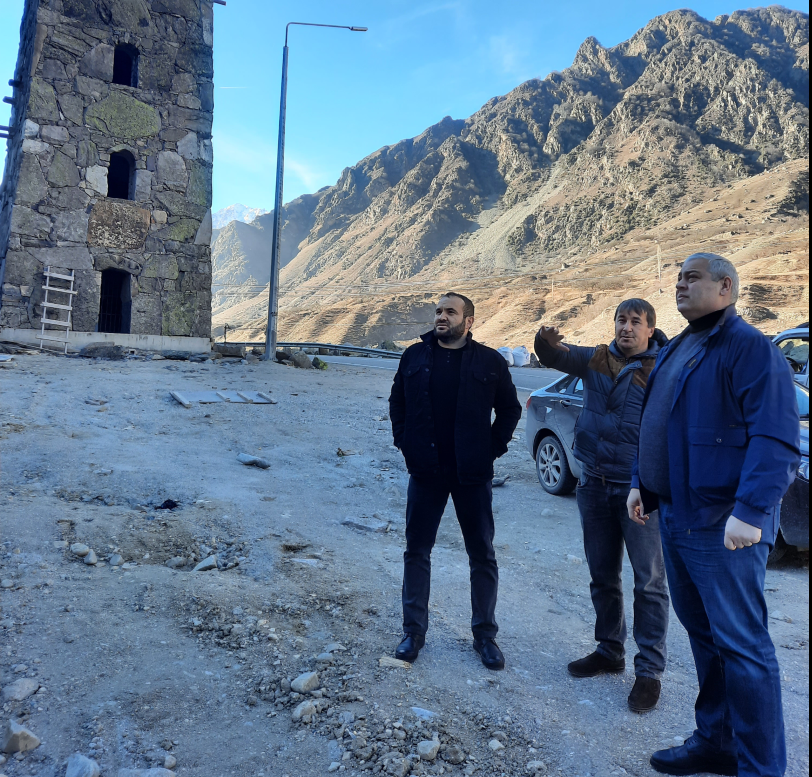 В Верхней Балкарии строят башню