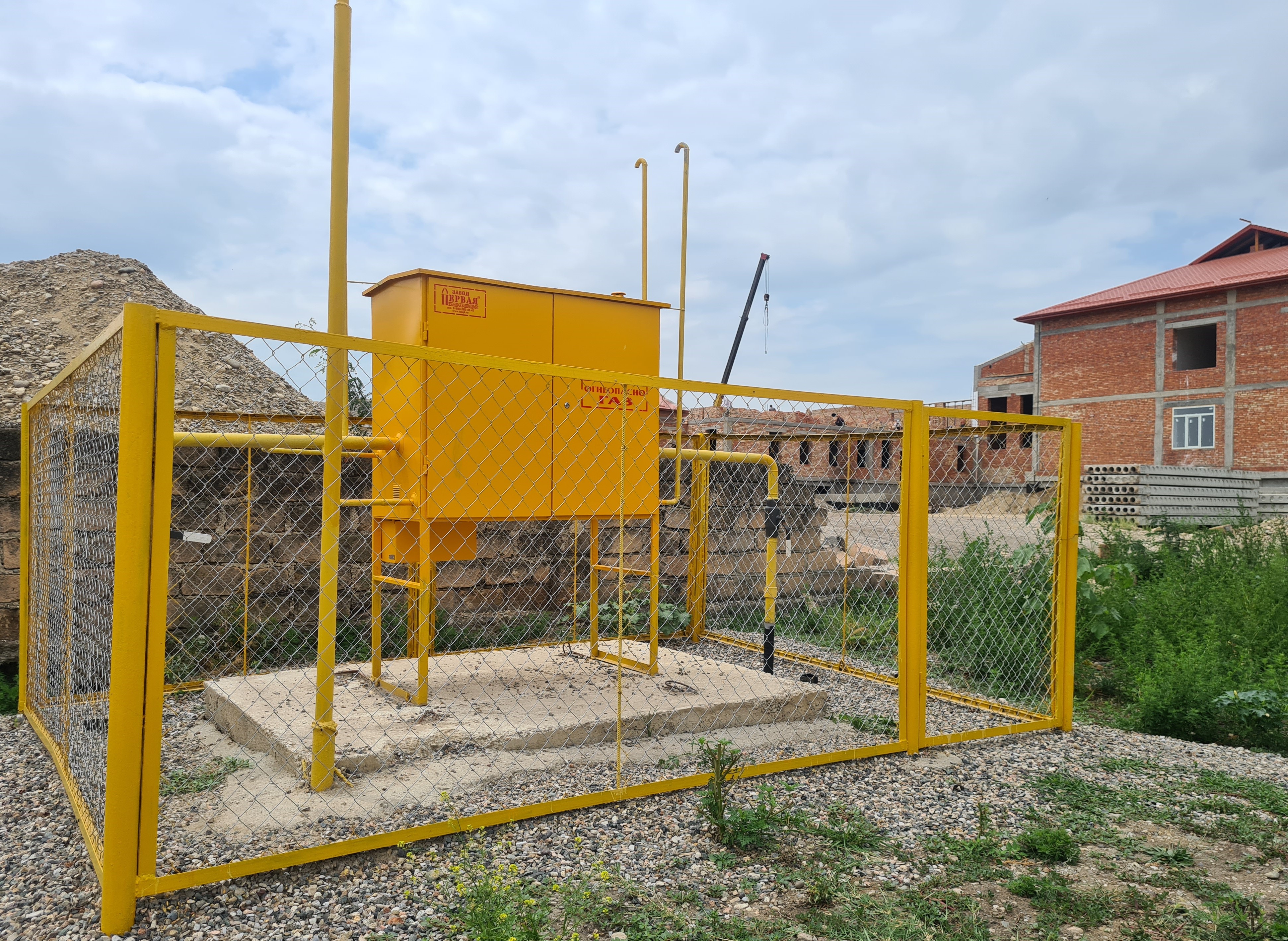 В селении Куба газифицировано здание строящейся школы