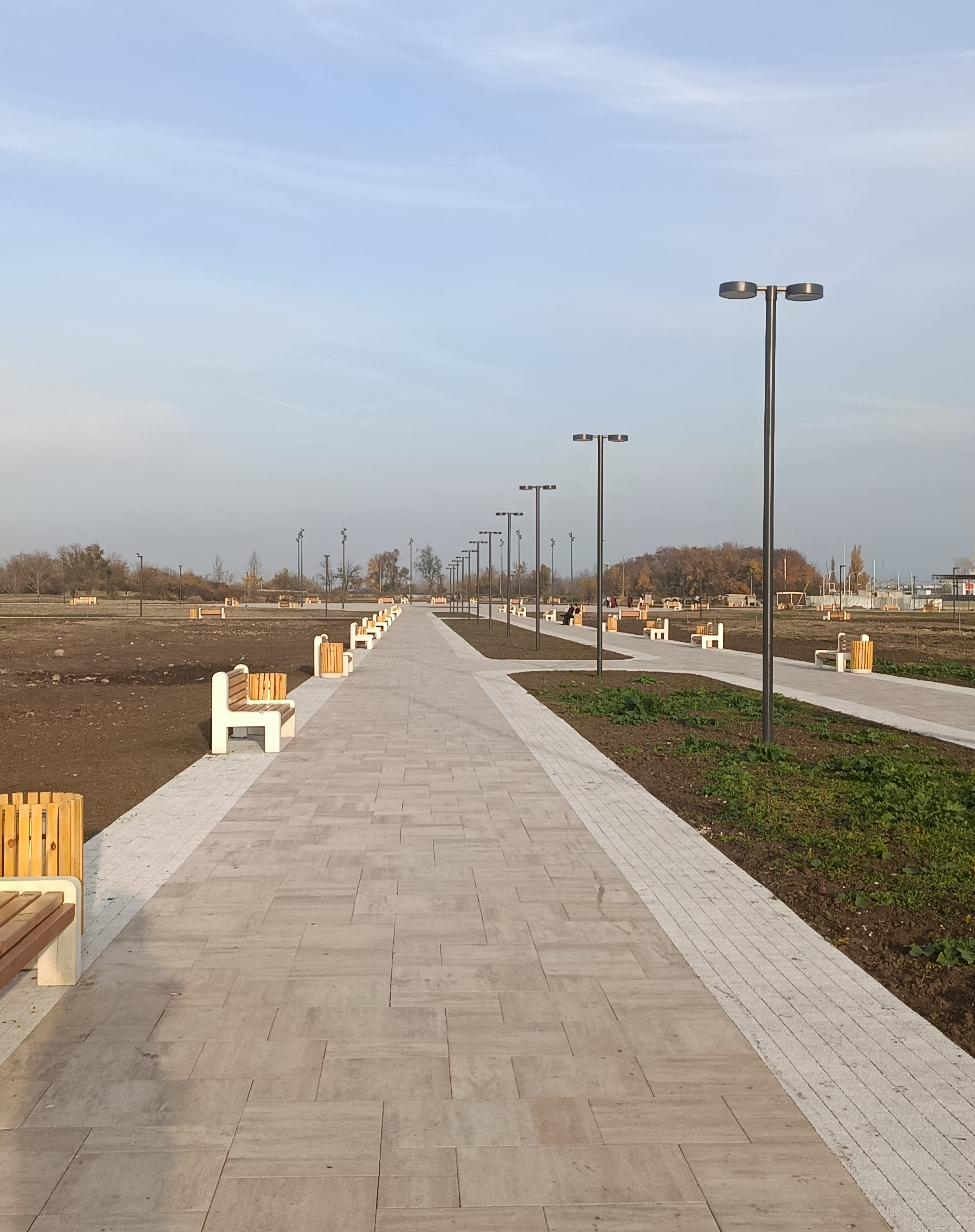 Парк Победы в Нальчике: первый этап строительства завершен