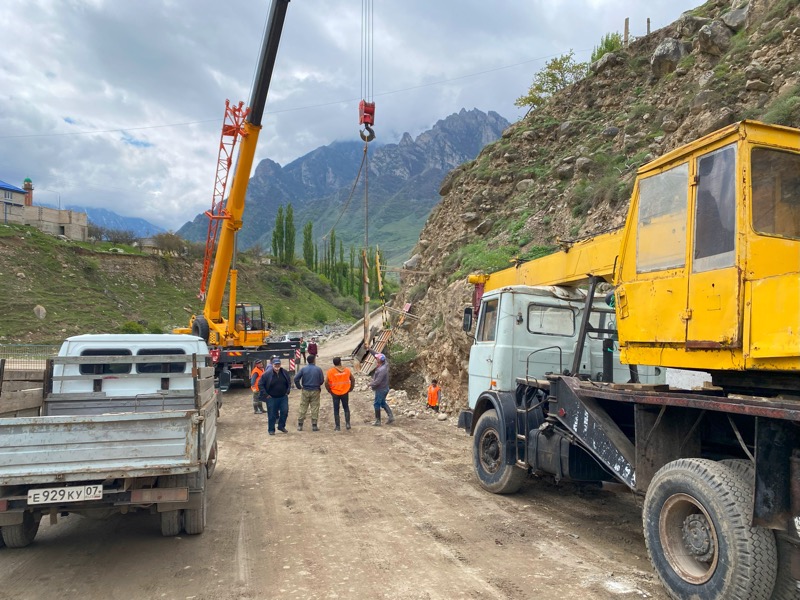 Продолжается капитальный ремонт автомобильной дороги в Верхней Балкарии