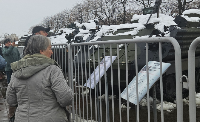 В Нальчике открылась выставка трофейной техники из зоны СВО  