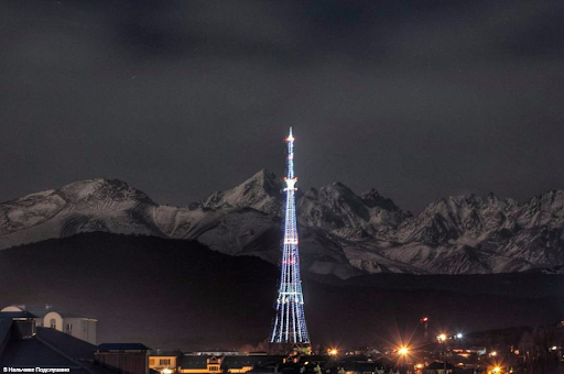 Нальчикская телебашня включит праздничную подсветку  во Всемирный день телевидения