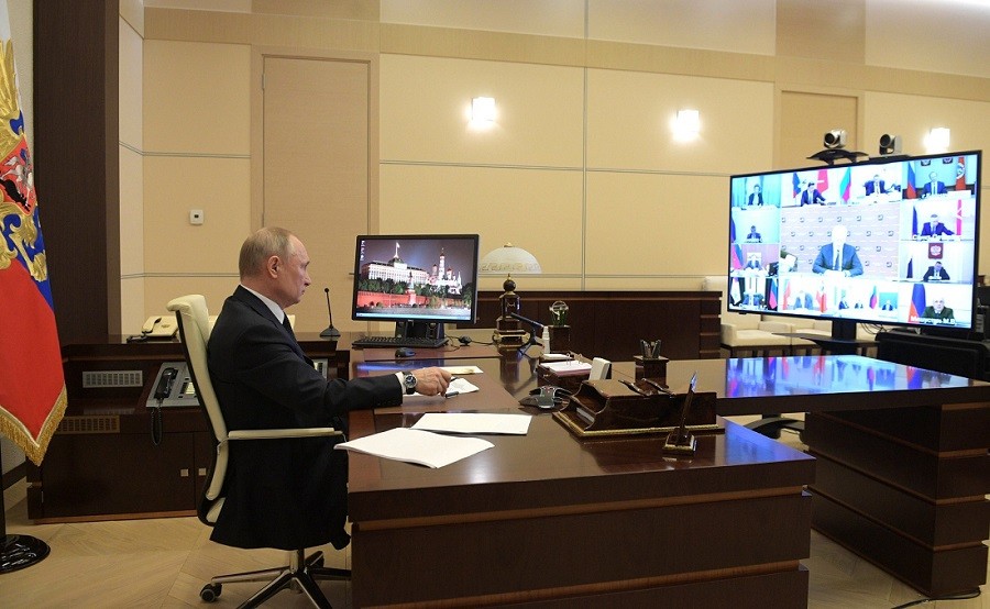 Глава КБР в режиме ВКС принял участие в совещании под председательством Владимира Путина  