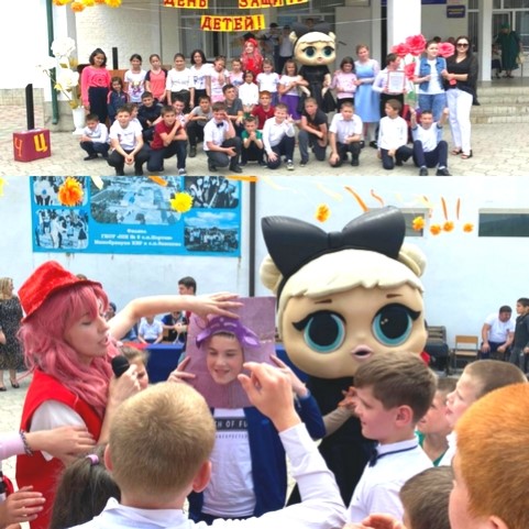 В Баксанском районе для воспитанников интерната устроили детский праздник