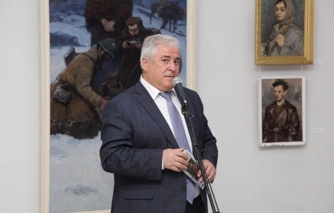 В Нальчике открылась выставка художника-фронтовика Анатолия Сундукова