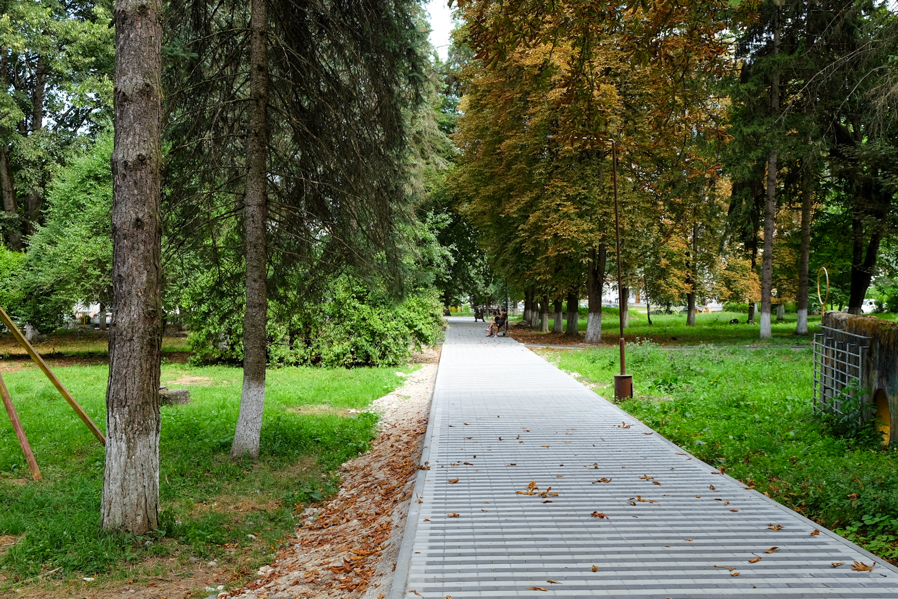 В поселке Звёздном идет благоустройство