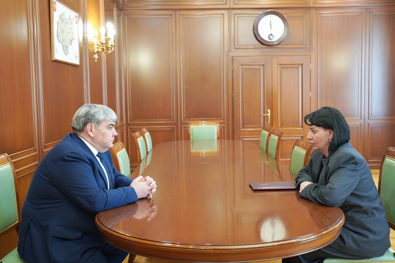 Глава КБР встретился с Уполномоченным по правам ребенка в Кабардино-Балкарской Республике 