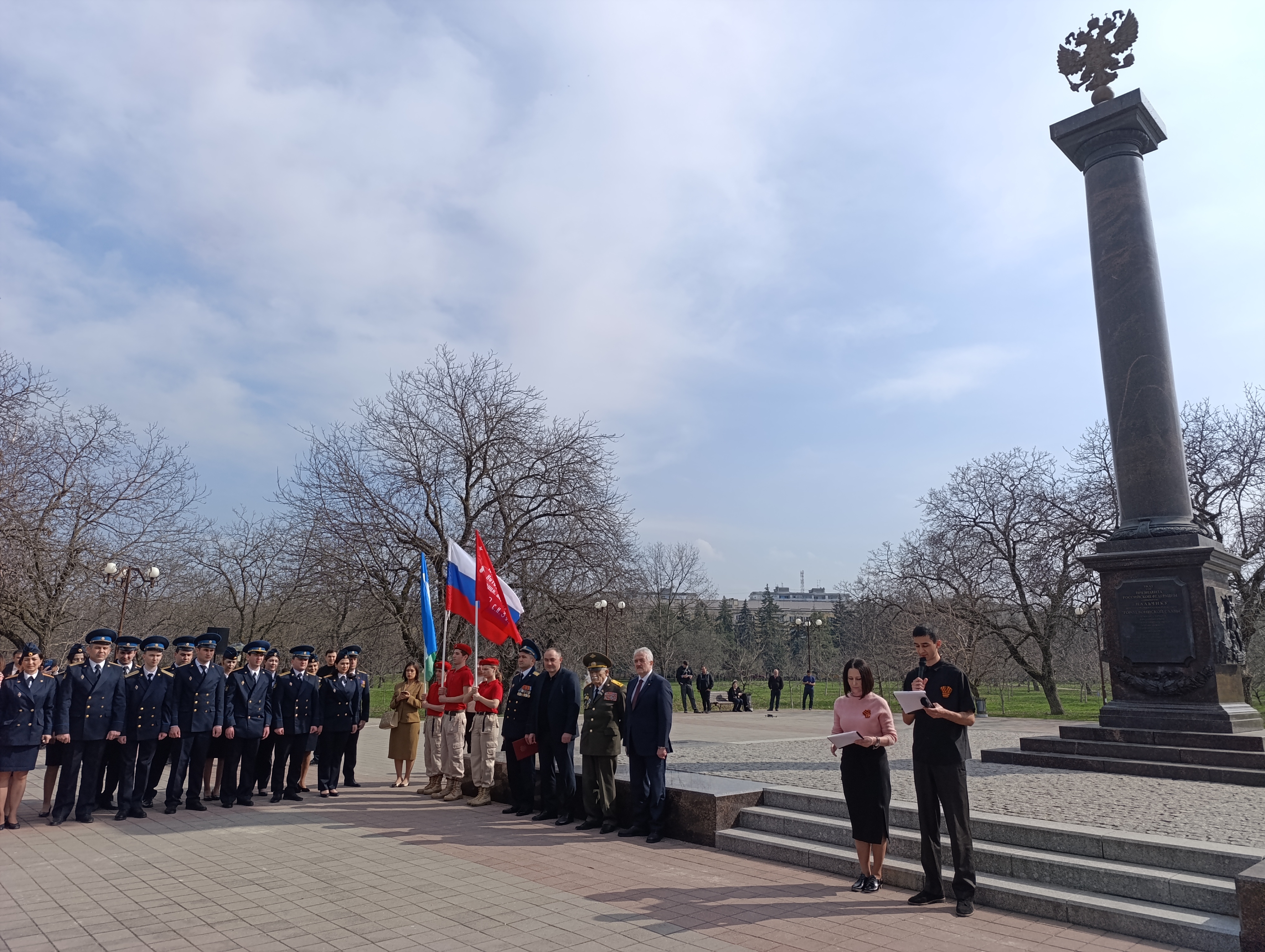 В Нальчике прошла акция «Эстафета памяти»
