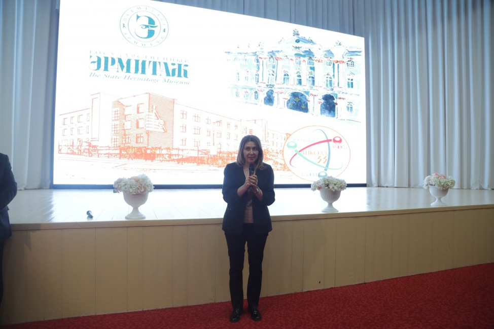 «Эрмитаж-класс» КБГУ открыт в нальчикской школе