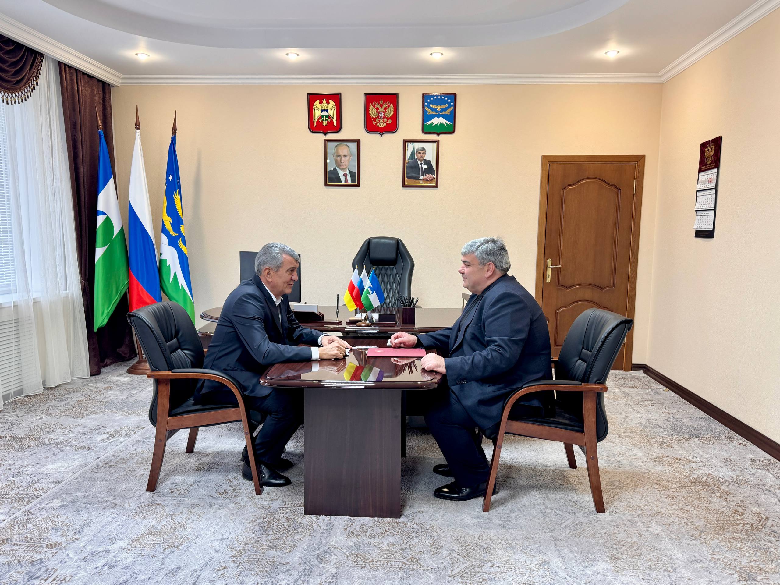 Глава Республики Северная Осетия – Алания Сергей Меняйло посетил Кабардино-Балкарию