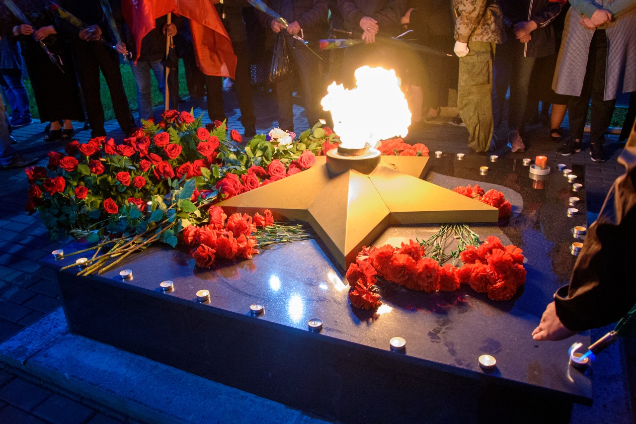 Жители Эльбрусского района присоединились к Всероссийской акции – «День памяти и скорби»