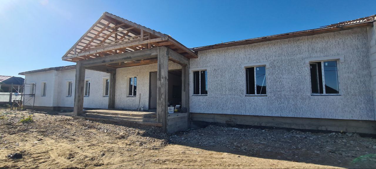 В Кенже строят амбулаторию  