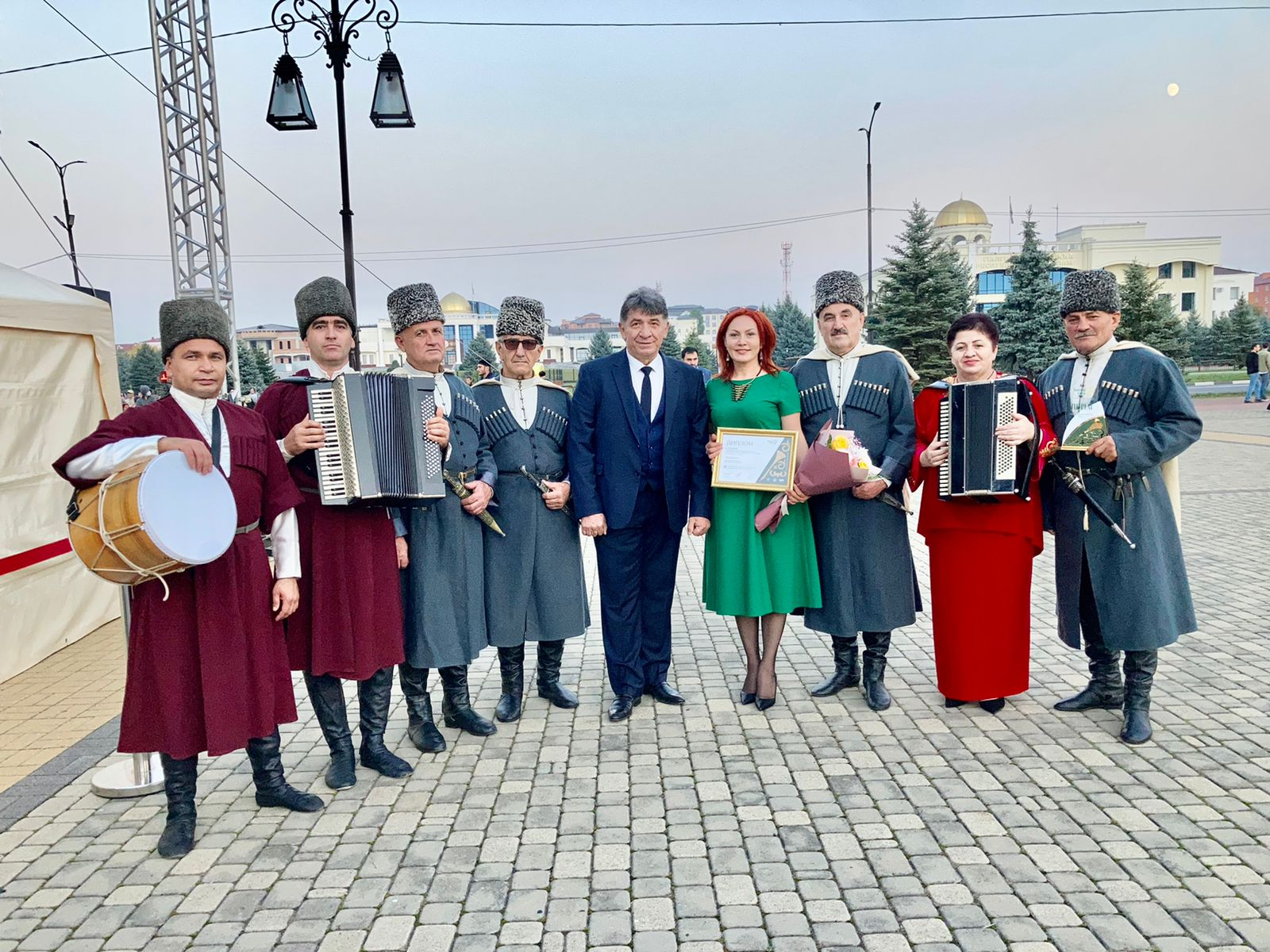 Ансамбль песни «Кавказ» отличился на международном фестивале