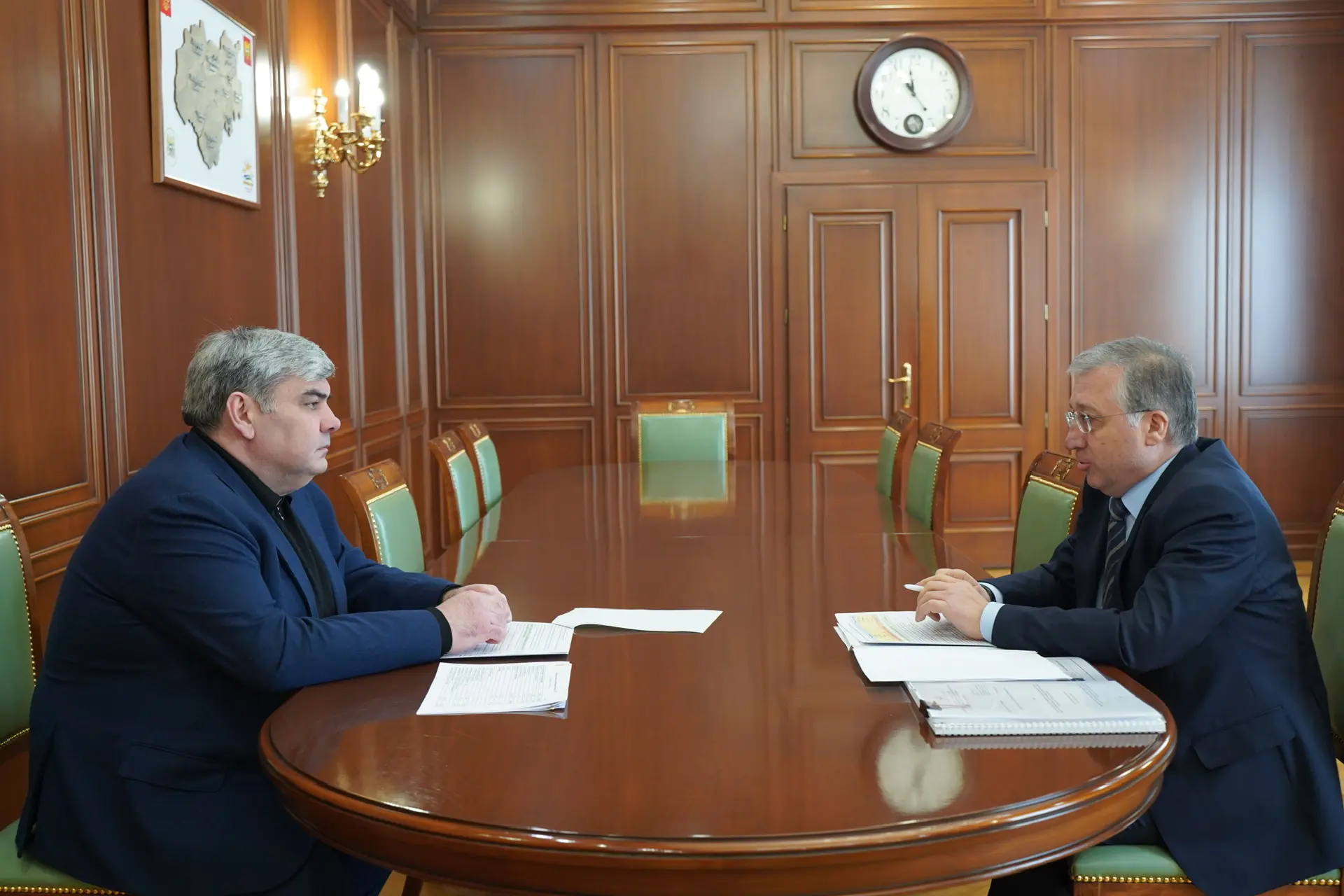 Казбек Коков встретился с Председателем Правительства КБР