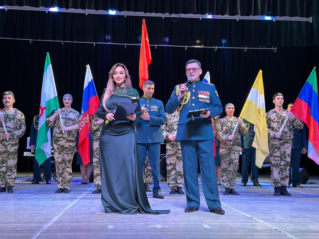 Большой концерт с участием ансамбля песни и пляски Росгвардии состоялся в Кабардино-Балкарии