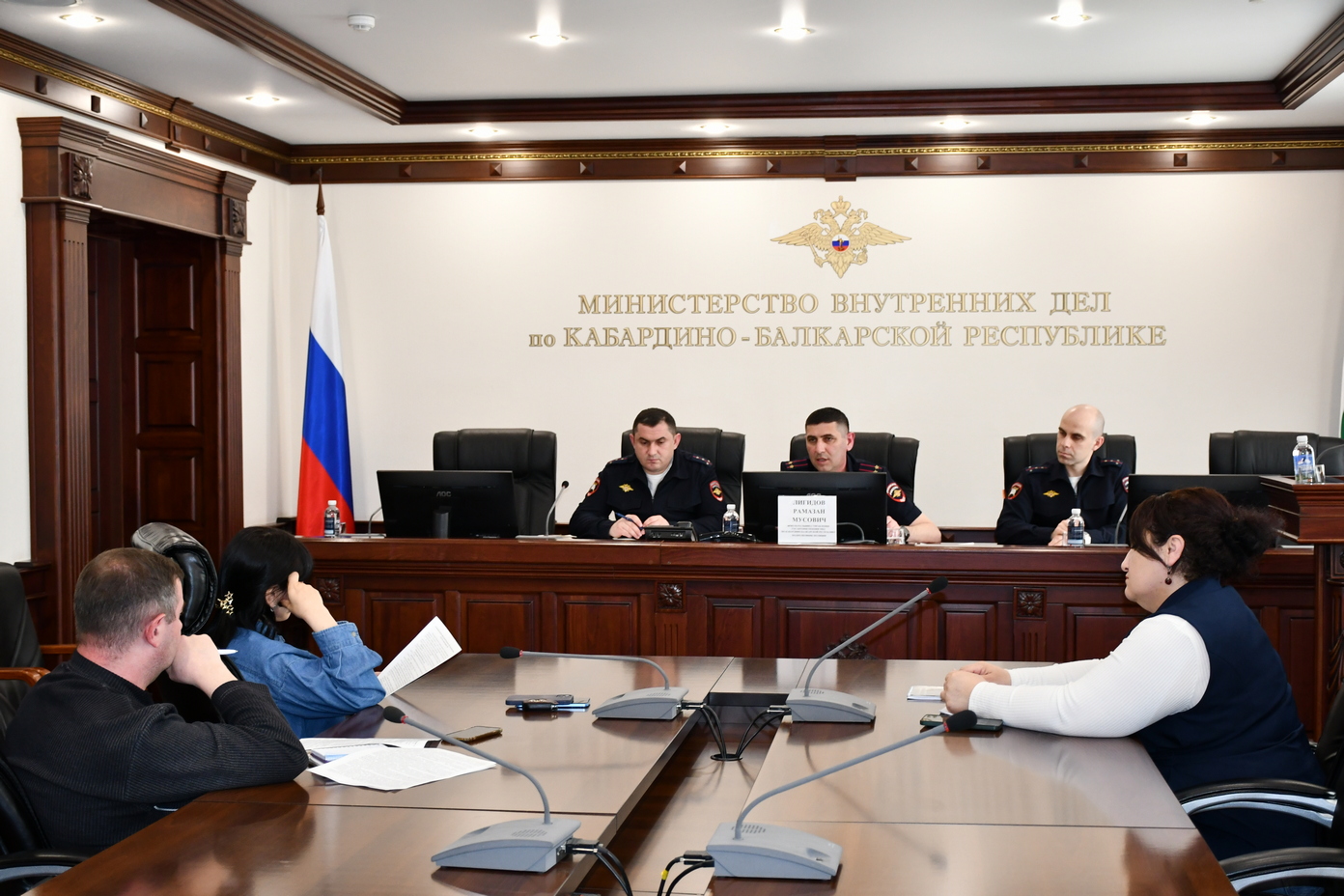 В МВД Кабардино-Балкарии прошёл брифинг