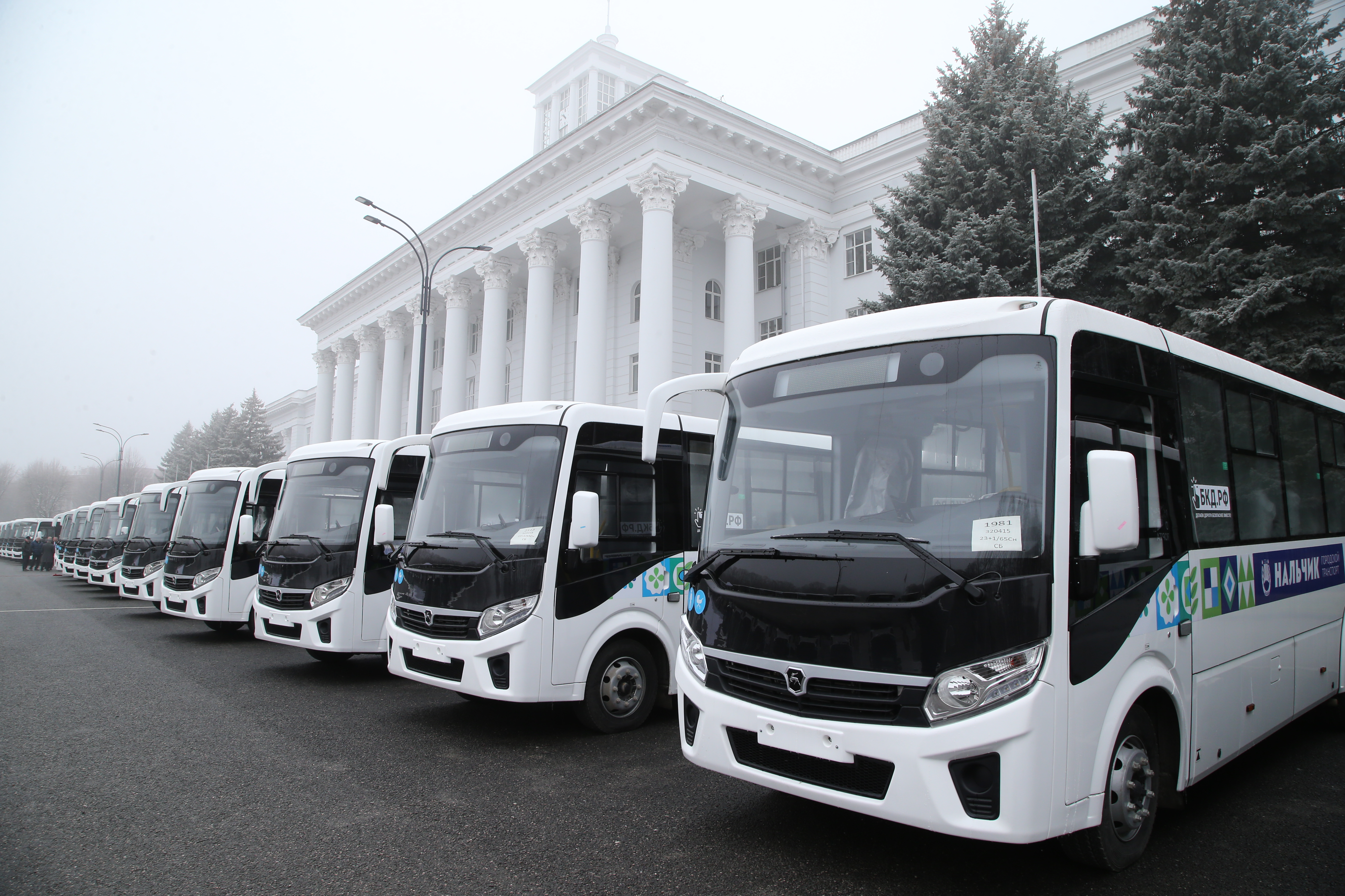 Кабардино-Балкария по нацпроекту получила 44 новых автобуса