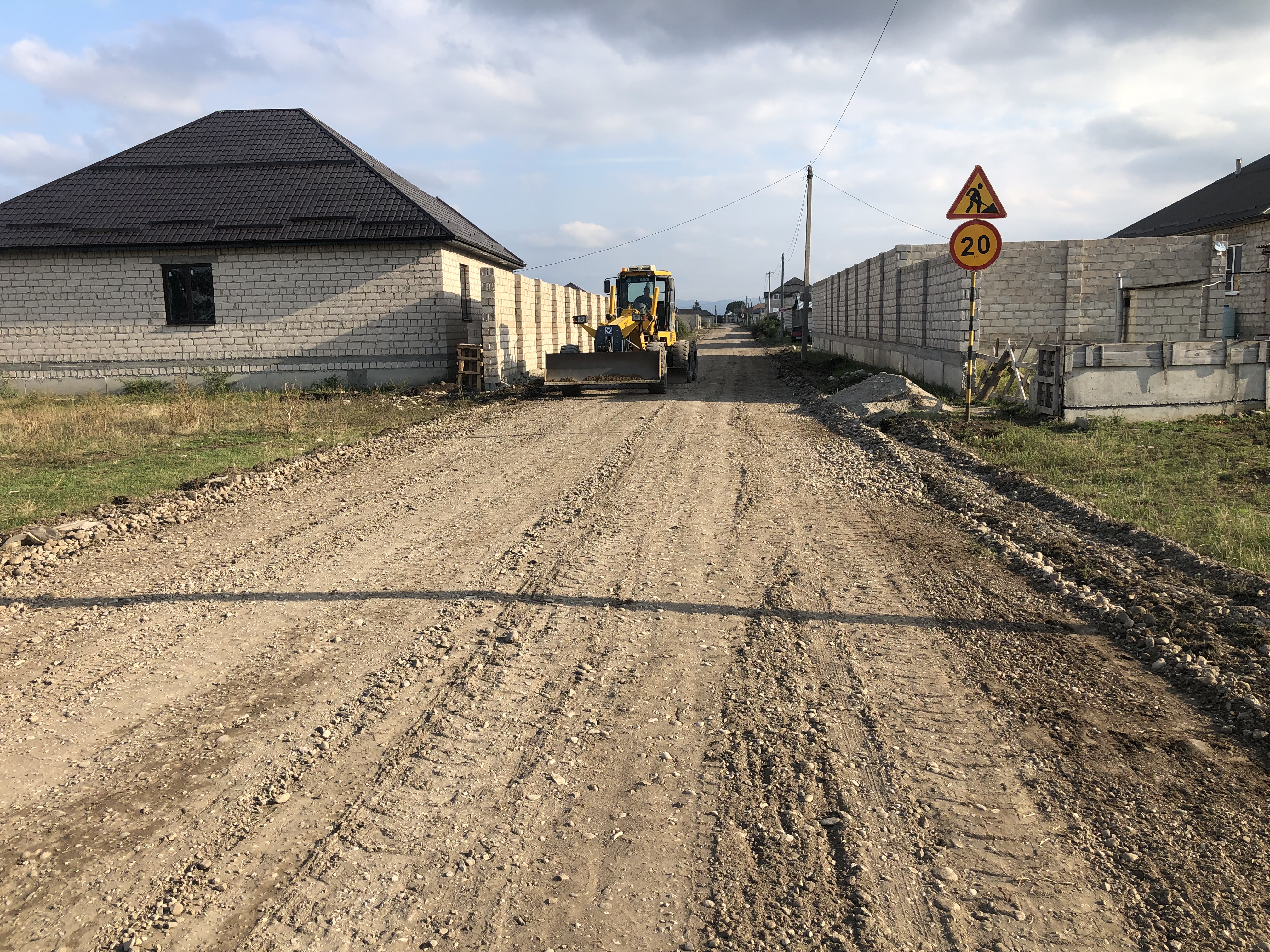 Во Втором Чегеме ремонтируют дорогу