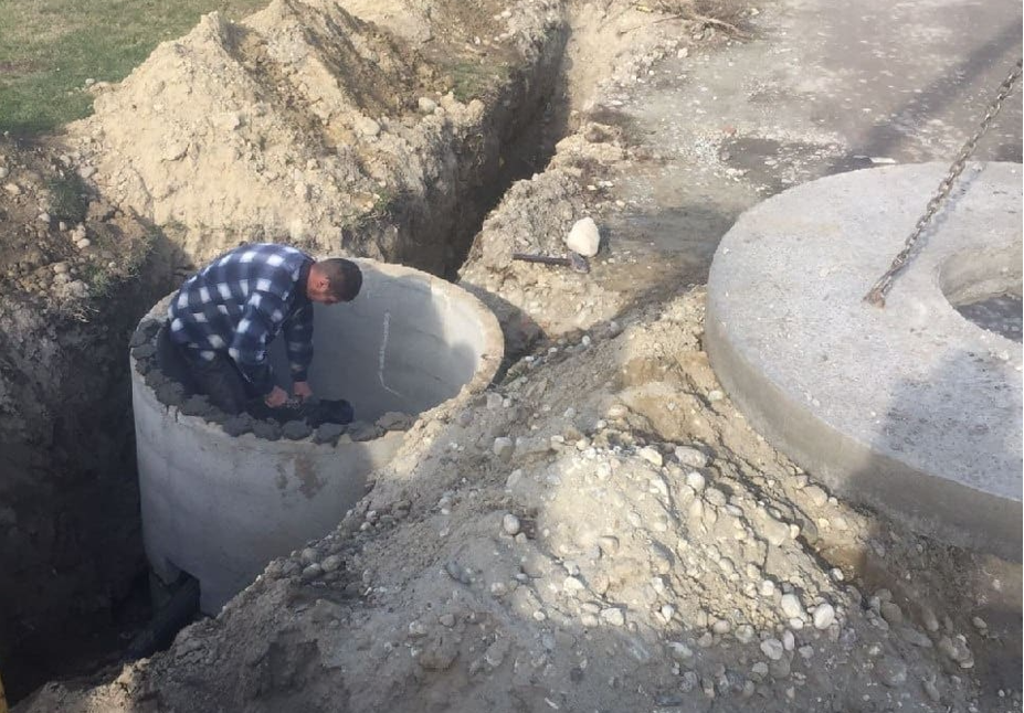 В станице Александровской строят водопровод