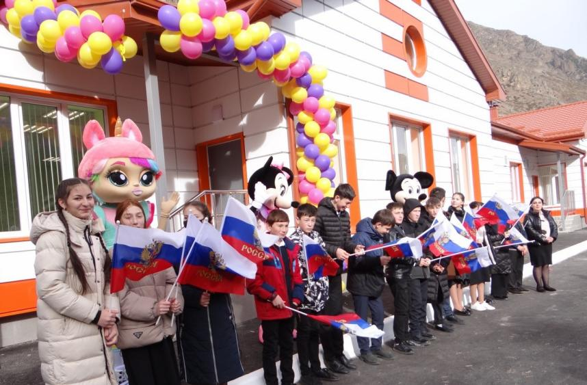 В Верхнем Баксане заработал новый детский сад