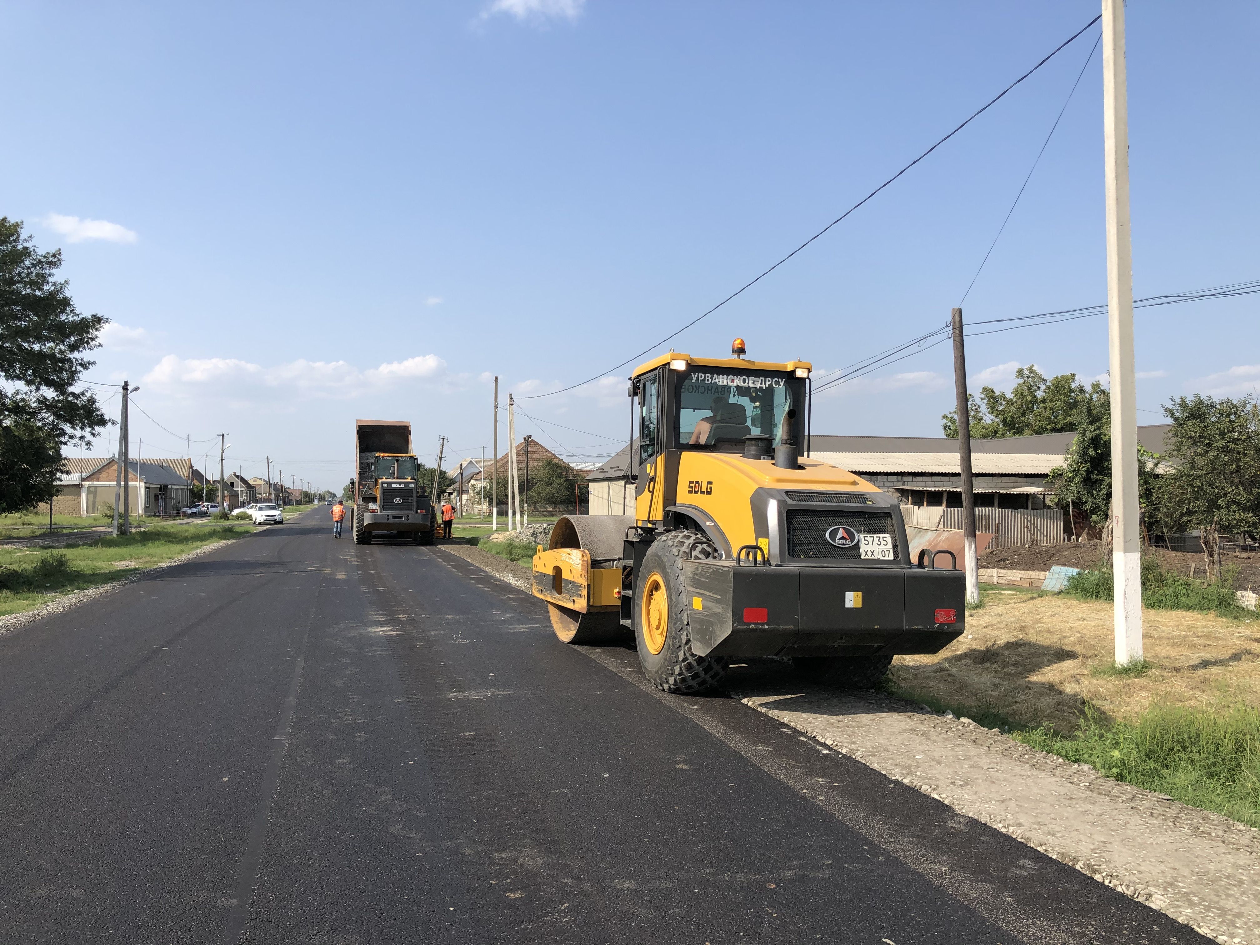 В Плановском ремонтируют дорогу