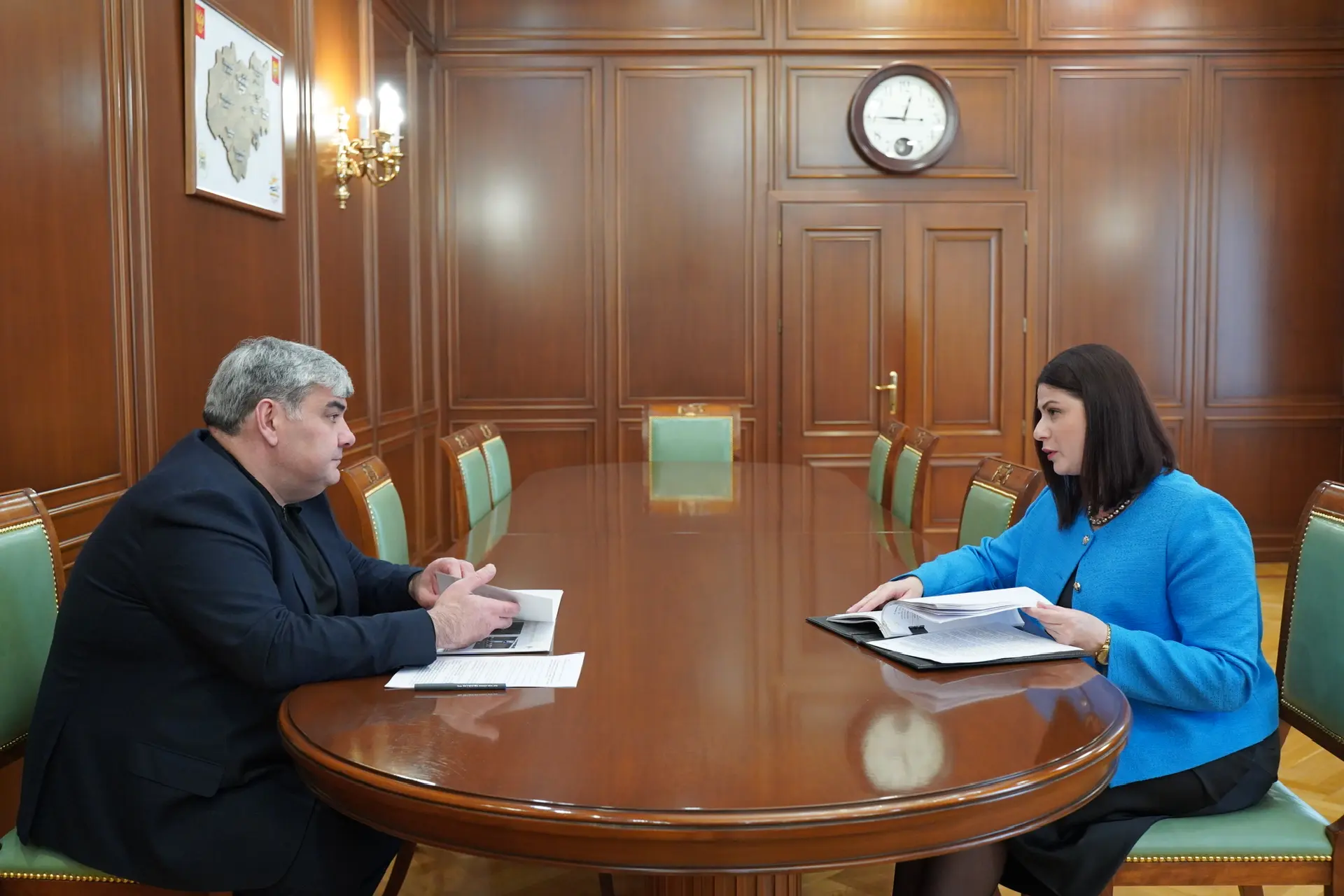 Казбек Коков встретился с руководителем Управления Федеральной антимонопольной службы