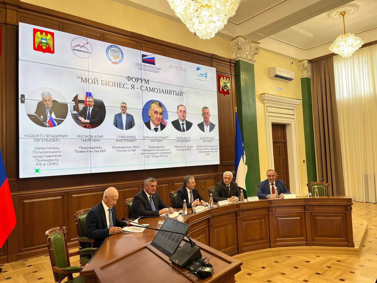 Открытый диалог с самозанятыми гражданами республики 