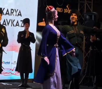 Ансамбль «Зори Кавказа» выступил в Турции