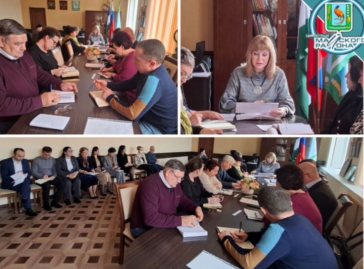 В Майском районе заняты благоустройством