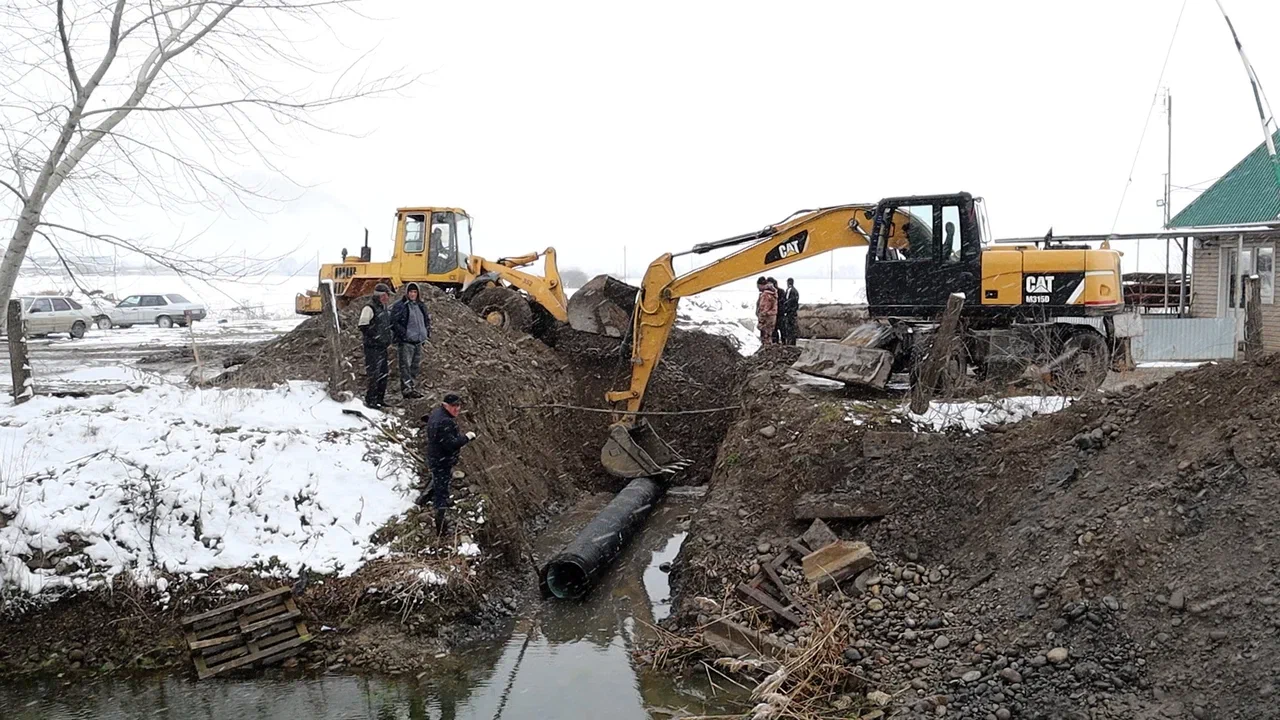 В Нарткале остановили подтопление домовладений после обращений жителей