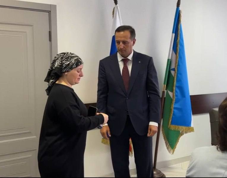 В Баксане вручили государственные награды героям СВО