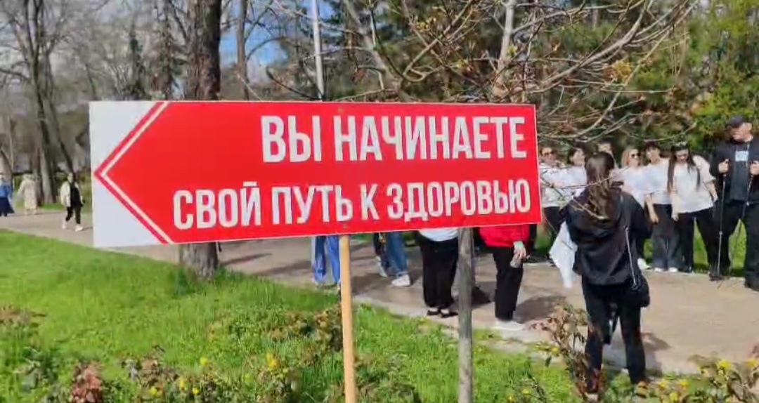 Нальчик выбирает здоровье: тысячи горожан прошли пешком ради долголетия и в память о героях