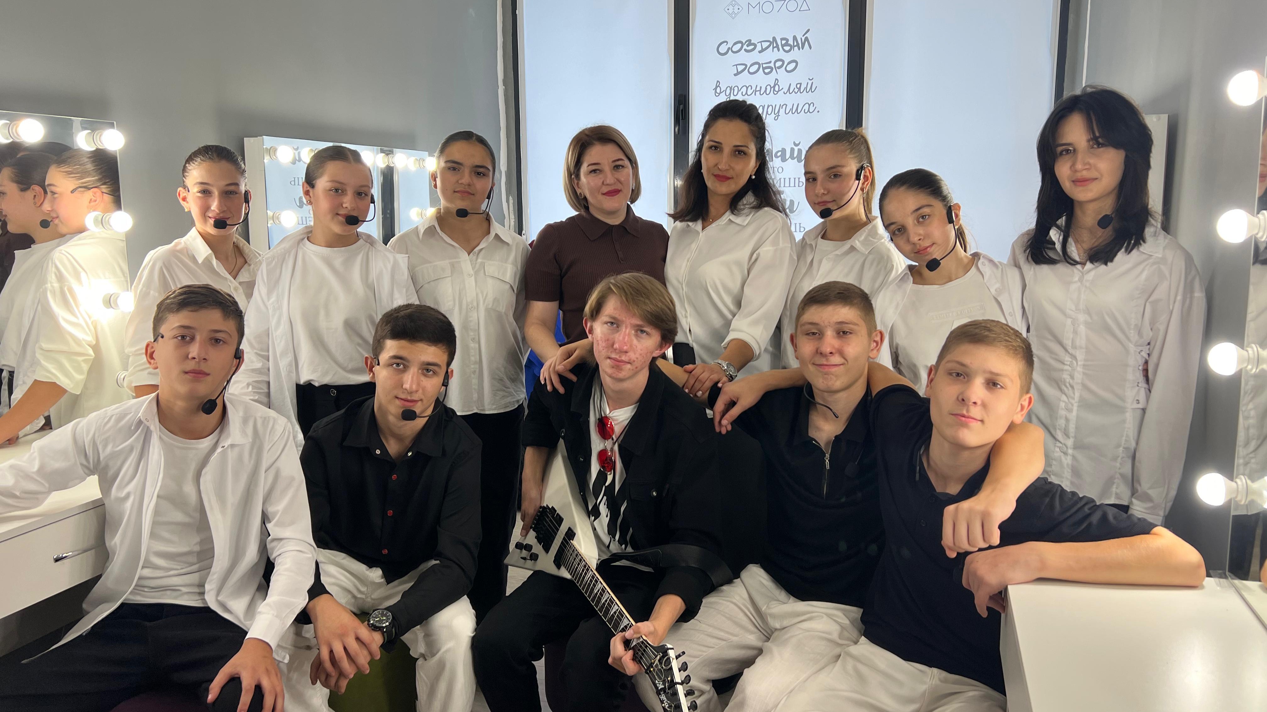 Юные вокалисты из Баксана выступили на «Большой перемене» 