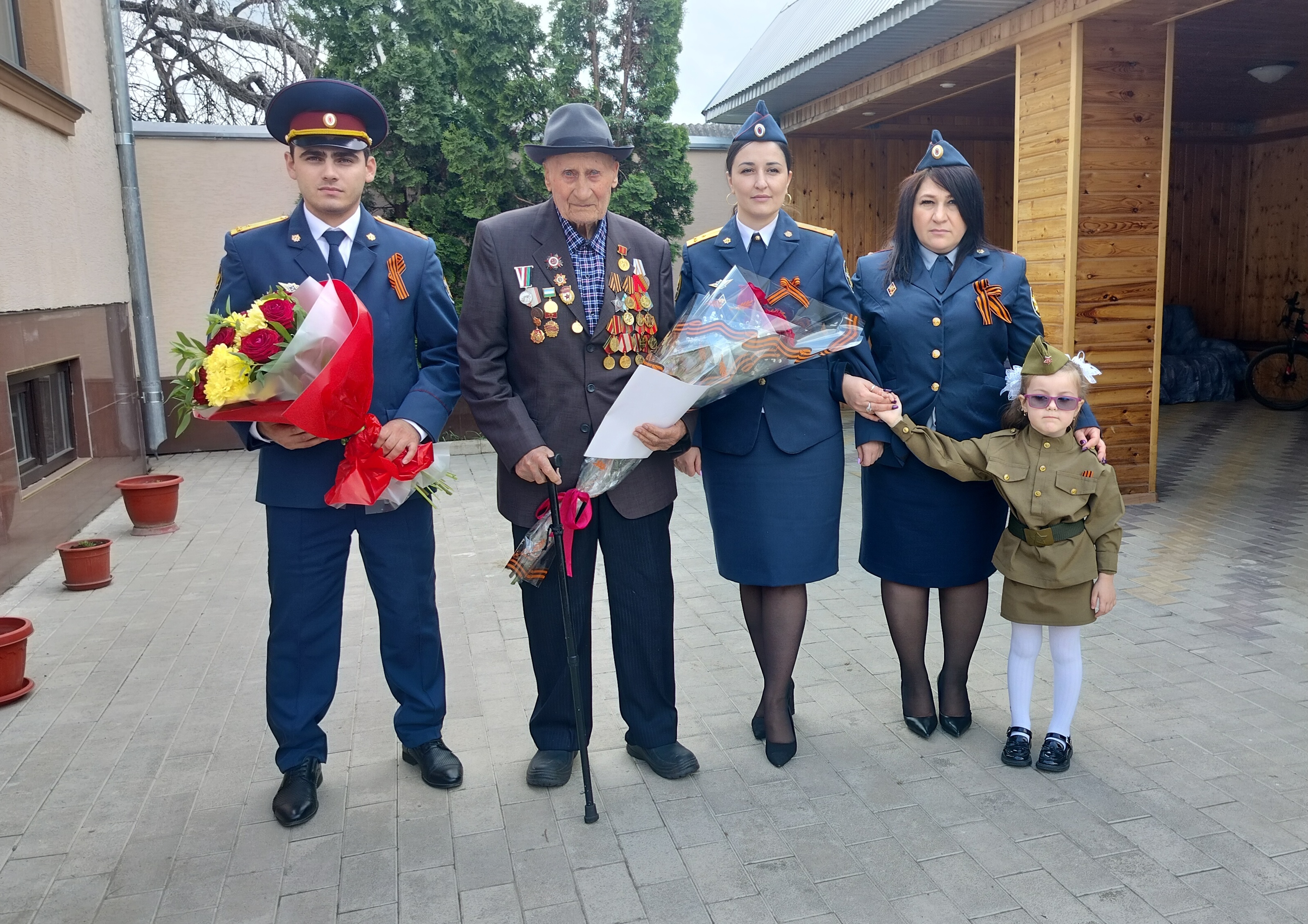 В гости к ветерану