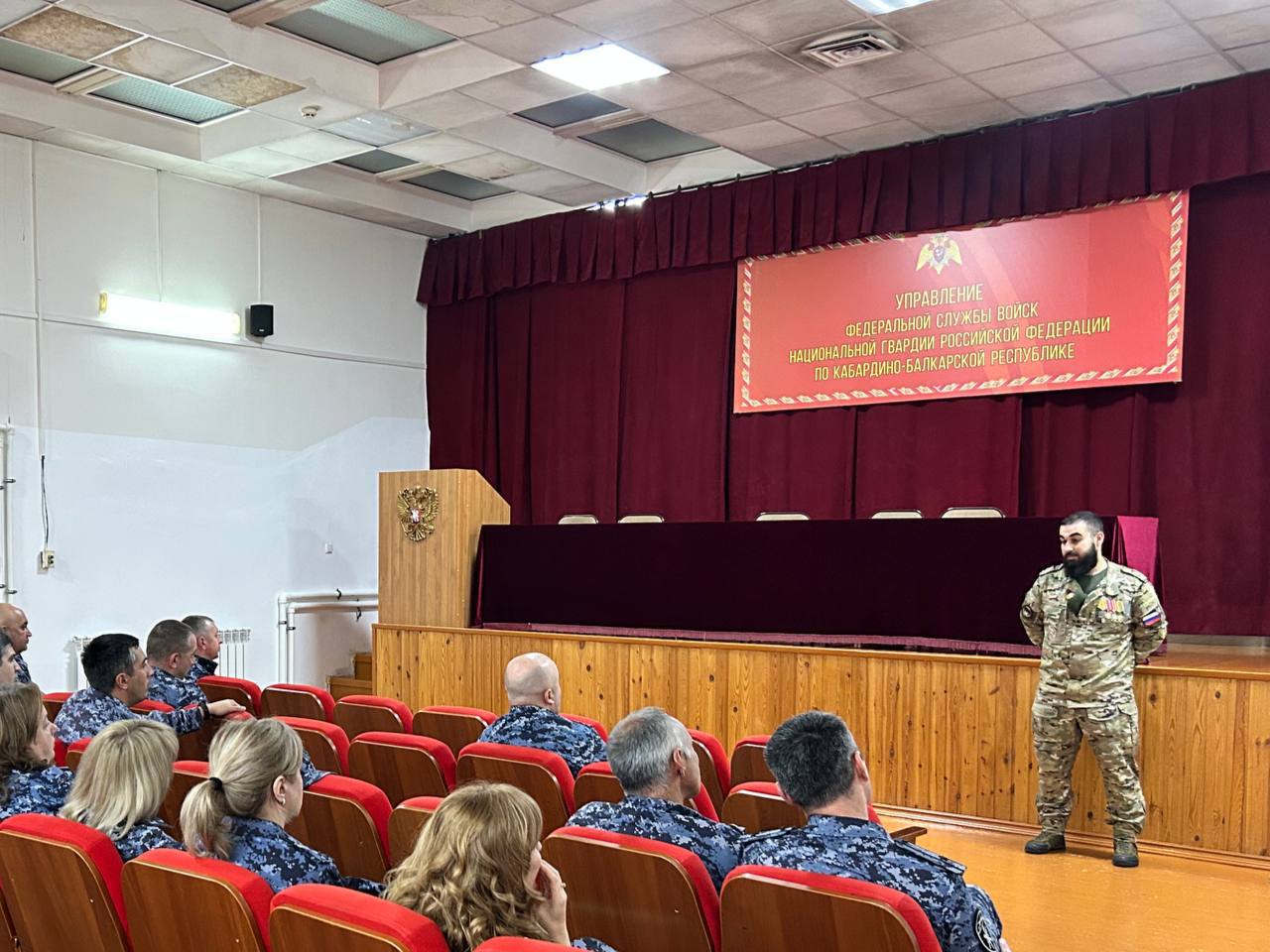 Встреча с бойцом