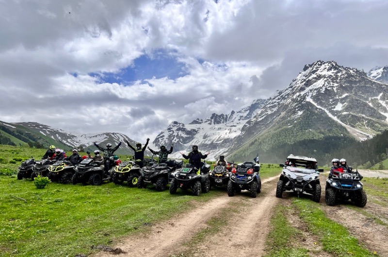 В Кабардино-Балкарии проходит экспедиция на квадроциклах