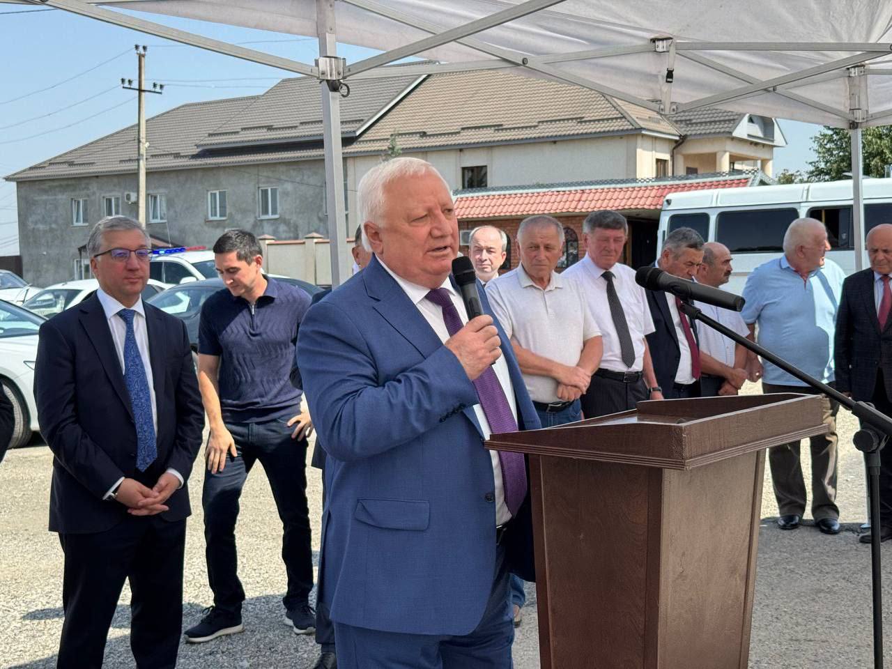 В Зольском районе открыли обновленный участок дороги