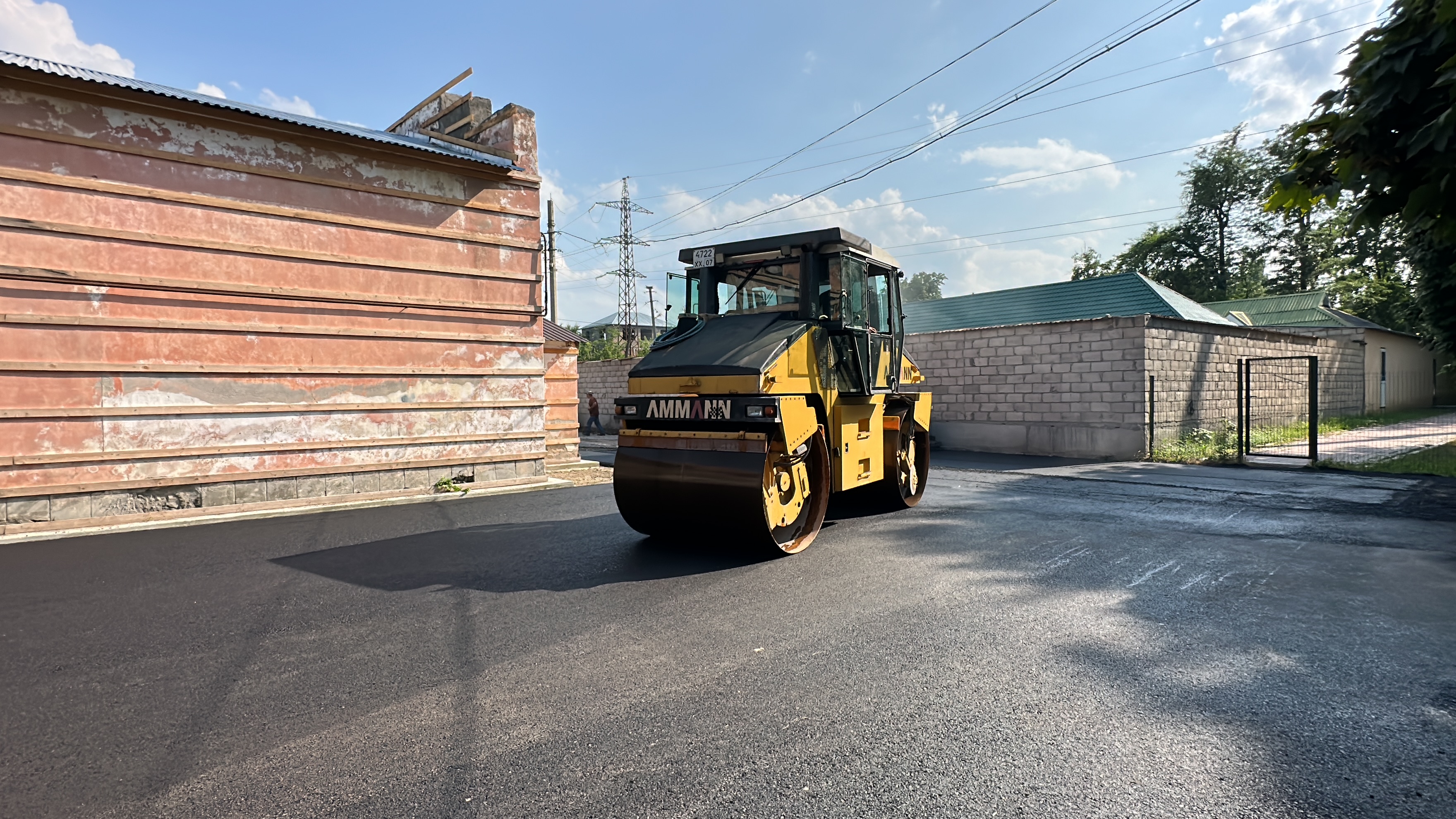 В Атажукино благоустроили территорию спорткомплекса