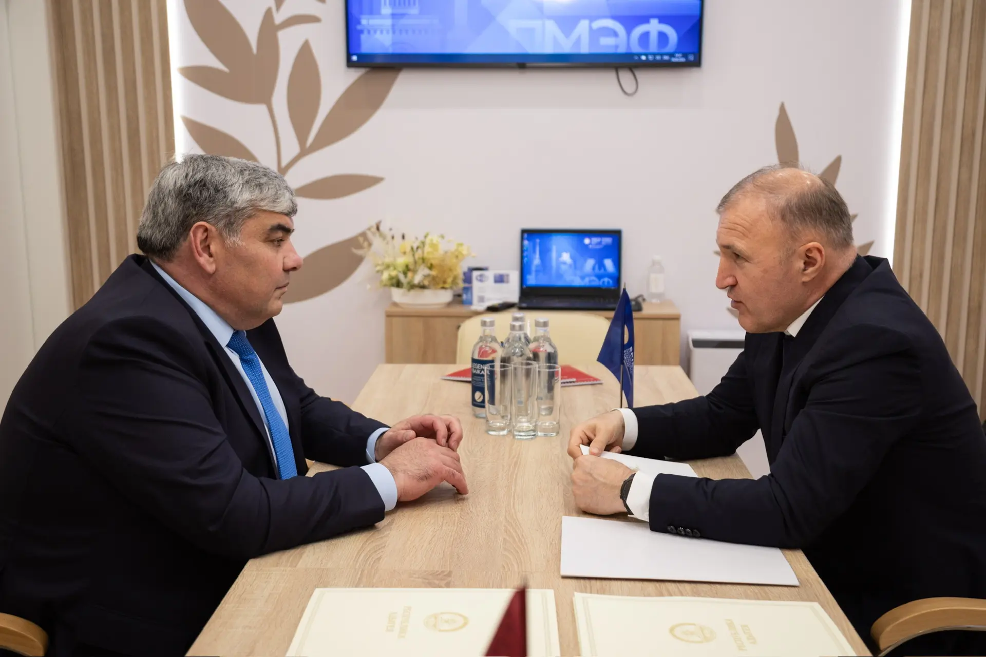 Казбек Коков в Санкт-Петербурге встретился с Главой Республики Адыгея