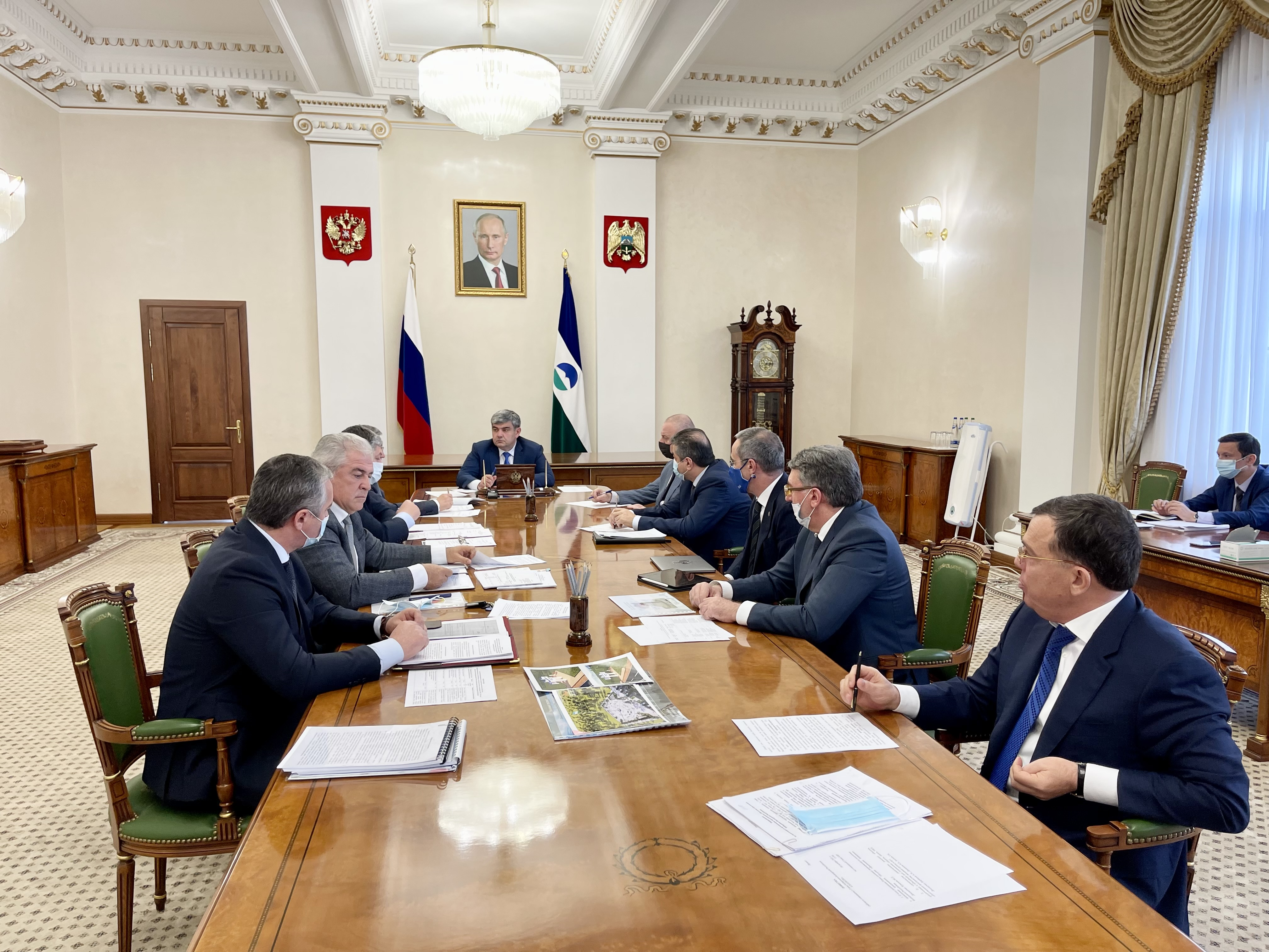 Глава КБР Казбек Коков провел заседание оргкомитета по подготовке к 100-летию образования республики