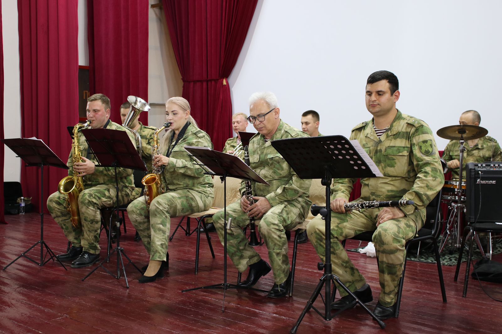 Оркестр Росгвардии выступил для гостей Нальчика