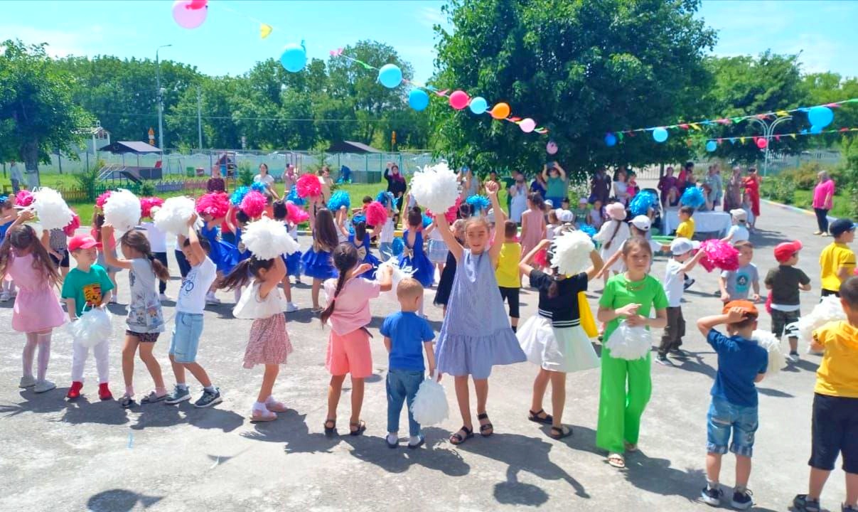 Детский праздник в Баксанском районе