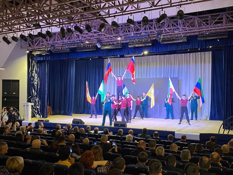 Росгвардейцев поздравили с семилетием образования ведомства